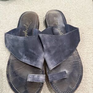 Free People Women's Black Sandals